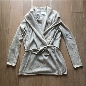 Zadig & Voltaire Long Wrap Cashmere Cardigan